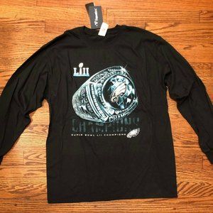 New Eagles Super Bowl Champions Ring Long Sleeve